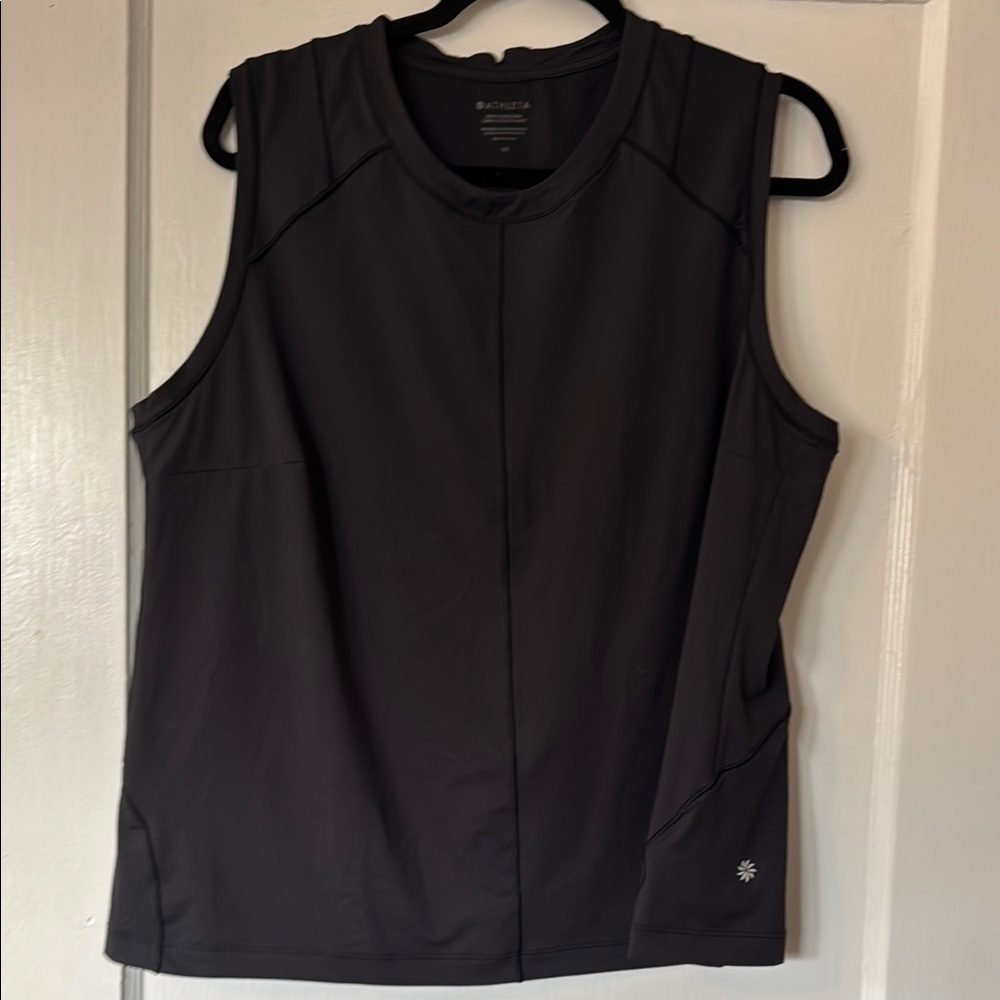 Athleta Black Sleeveless Top